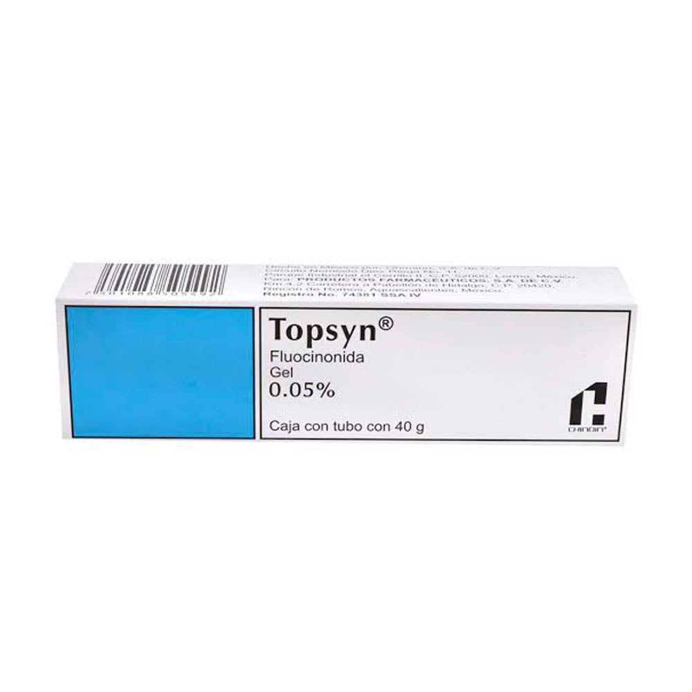 Topsyn Gel 0.05% Tubo 40G (Fluocinonida)