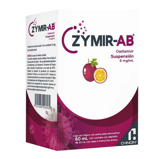 Zymir-Ab (Oseltamivir) Suspensión 6Mg/Ml 60Ml - WeCare Pharma