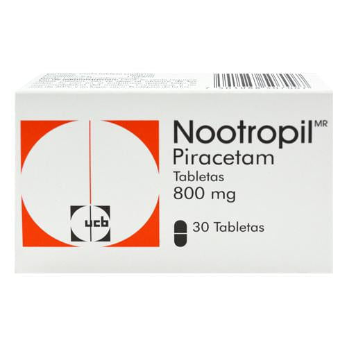 Nootropil 800Mg Con 30 Tabletas (Piracetam)