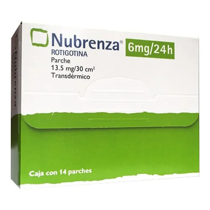 Nubrenza Parche 6Mg/24Hrs Con 14 (Rotigotina)