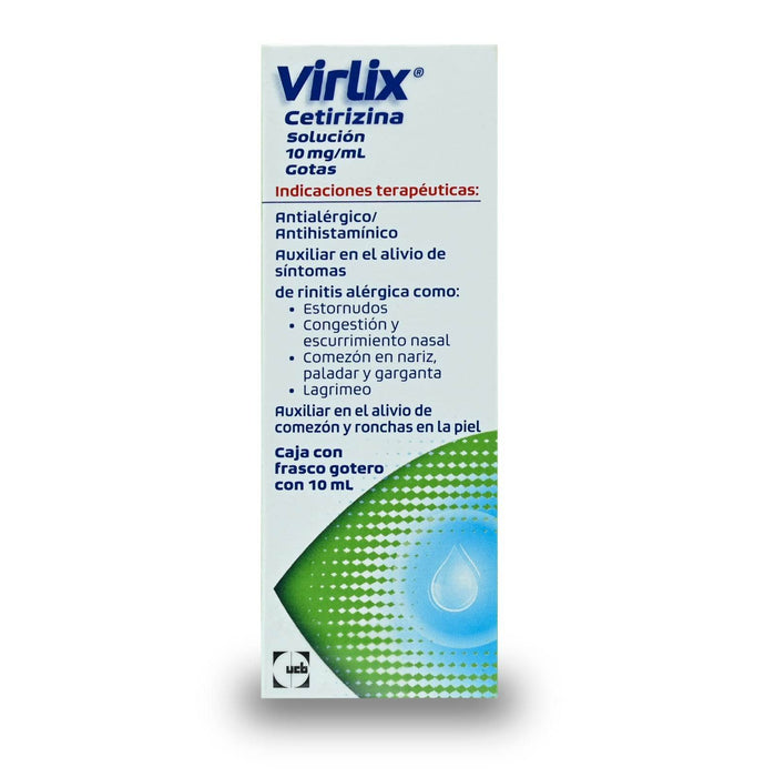 Virlix Solución 10Mg/Ml 10Ml (Cetirizina) - WeCare Pharma