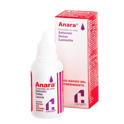 Anara Solución Gotas 7.5Mg/Ml (Picosulfato Sodico)