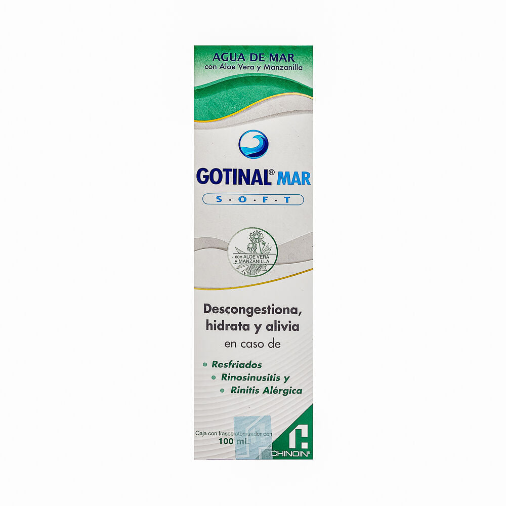 Gotinal Mar Soft Spray 100Ml (Agua De Mar/Aloe Vera/Manzanilla)