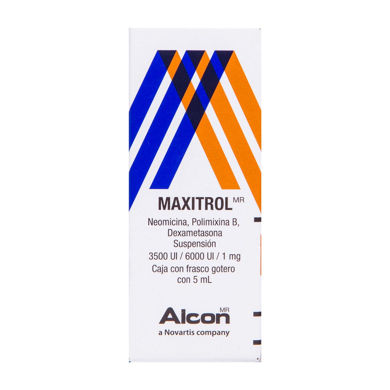 Maxitrol Gotas 3500Unid/6000Uni/1Mg 5Ml (Neomicina/Polimixina/Dexametasona)