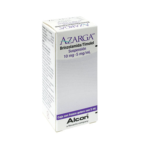 Azarga Gotas 10Mg/5Mg 5Ml (Brinzolamida/Timolol)