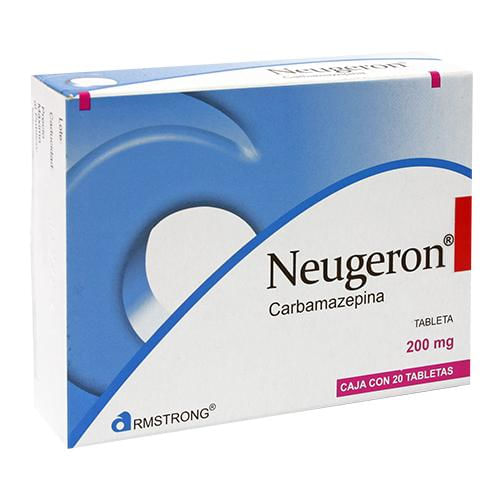 Neugeron 200Mg Con 20 Tabletas (Carbamazepina)