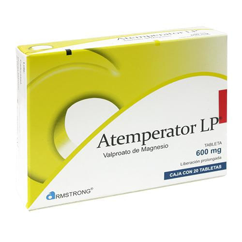 Atemperator Lp 600Mg Con 20 Tabletas (Valproato De Magnesio)