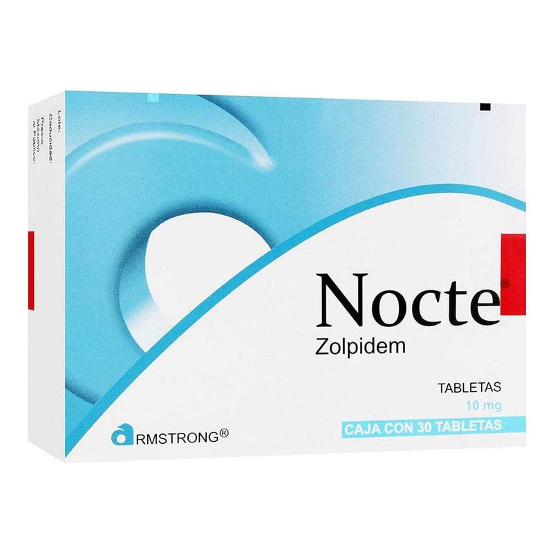 Nocte (Zolpidem) Tabletas 10Mg Con 30 - WeCare Pharma