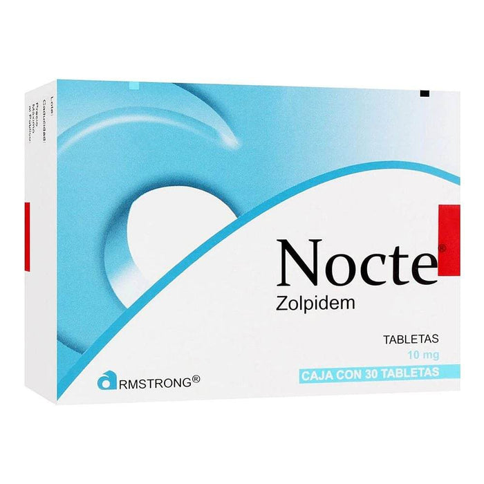 Nocte (Zolpidem) Tabletas 10Mg Con 30 - WeCare Pharma