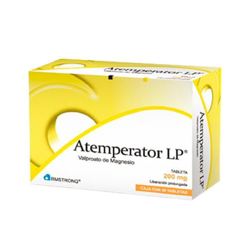 Atemperator Lp 200Mg Con 30 Tabletas (Valproato De Magnesio)