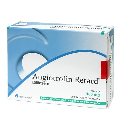 Angiotrofin Retard 180Mg Con 10 Tabletas (Diltiazem)