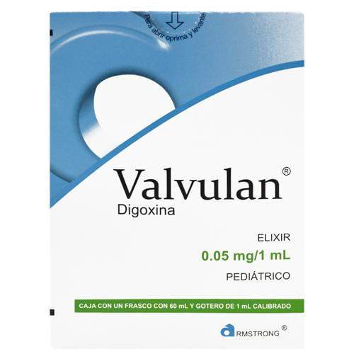Valvulan Elixir 0.05Mg/Ml 60Ml (Digoxina) - WeCare Pharma