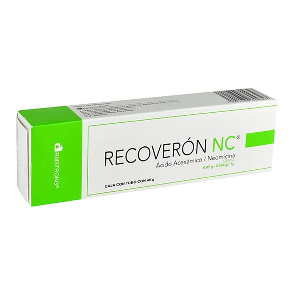 Recoveron Nc Crema 0.05G/0.004G/1G 40G (Acido Acexamico/Neomicina)