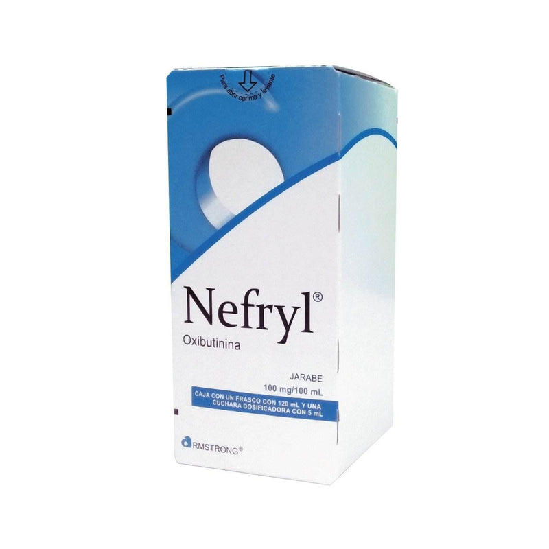 Nefryl Jarabe 100Mg/100Ml 120Ml (Oxibutinina) - WeCare Pharma