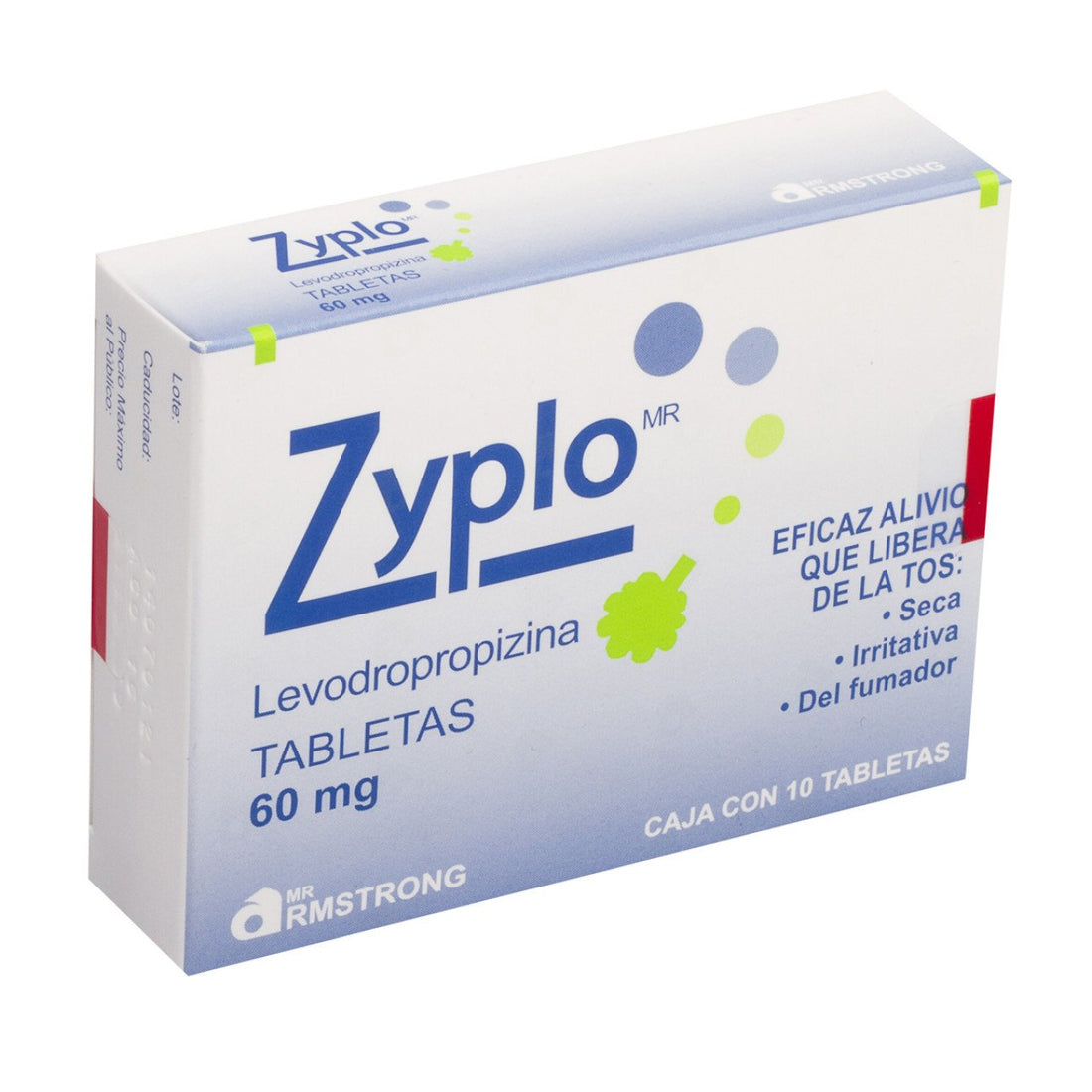 Zyplo 60Mg Con 10 Tabletas (Levodropropizina)