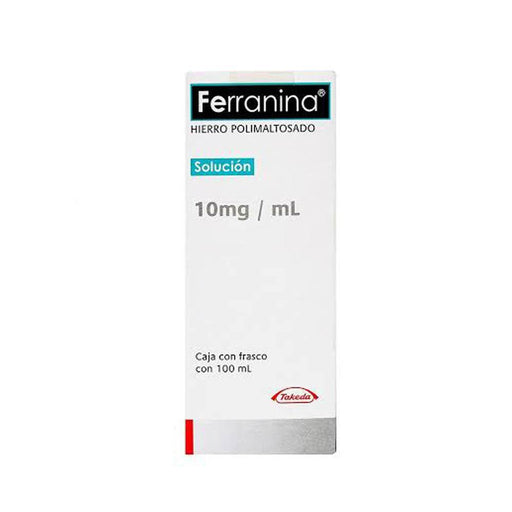 Ferranina Solución 1G/100Ml 100Ml (Hierro Polimaltosado) - WeCare Pharma