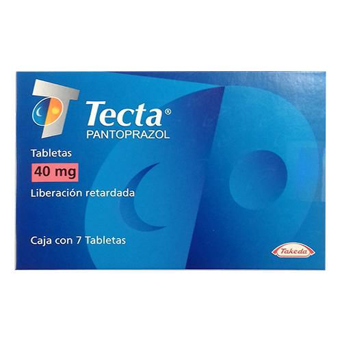 Tecta 40Mg Con 7 Tabletas (Pantoprazol)