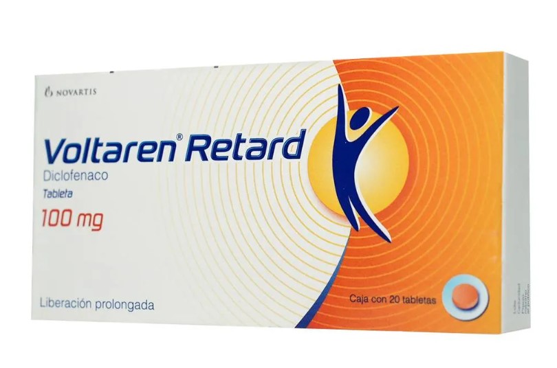 Voltaren Retard 100Mg Con 20 Tabletas (Diclofenaco)