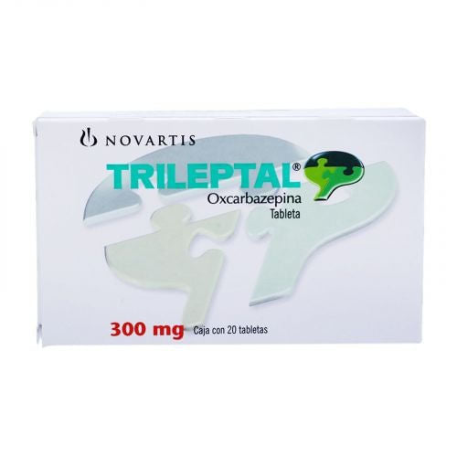 Trileptal 300Mg Con 20 Tabletas (Oxcarbazepina)