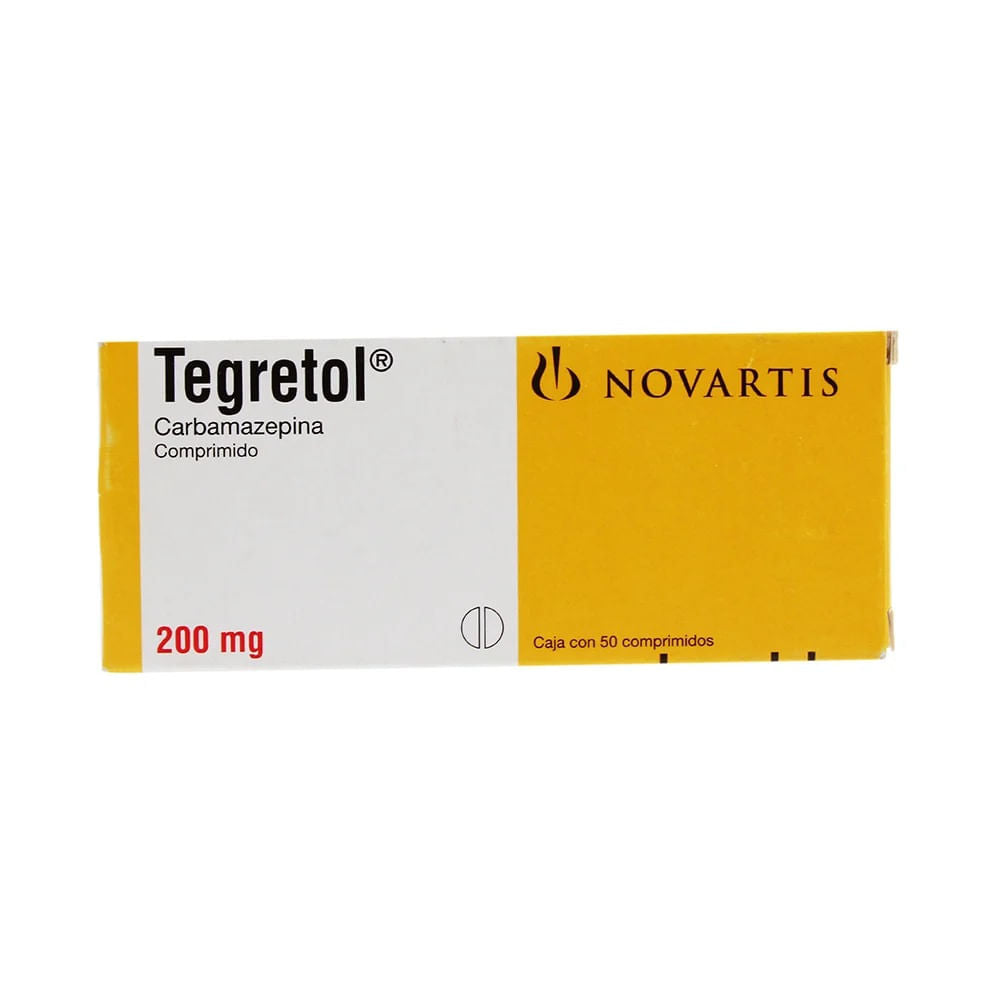 Tegretol 200Mg Con 50 Tabletas (Carbamazepina)