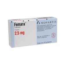 Femara 2.5Mg Con 30 Tabletas (Letrozol)