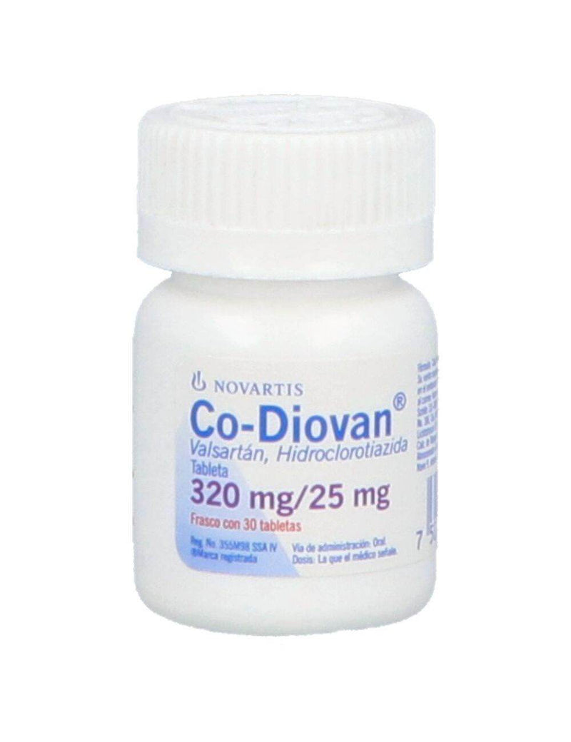 Co-Diovan 320Mg/25Mg Con 30 Tabletas (Valsartan/Hidroclorotiazida) - WeCare Pharma