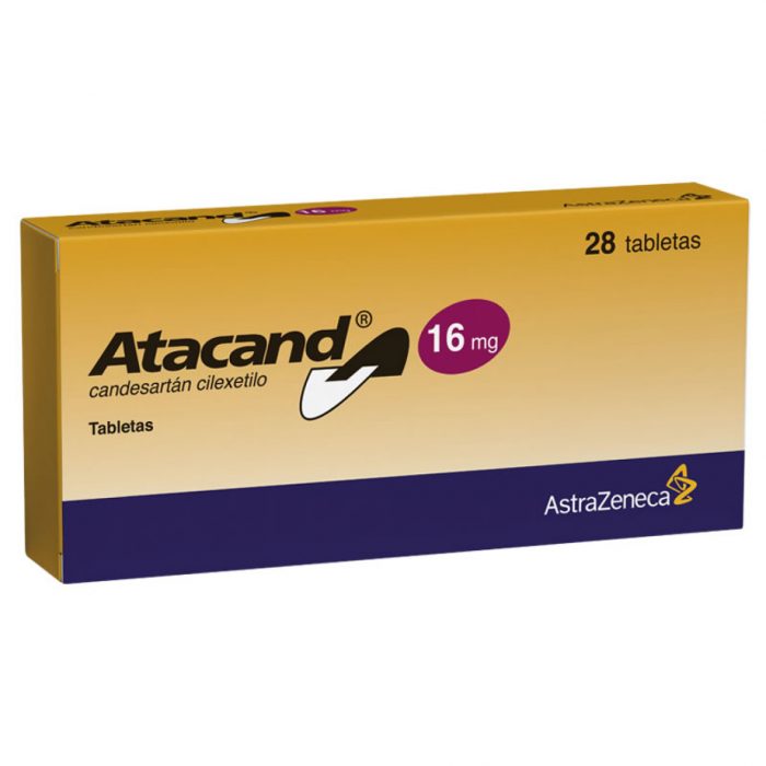 Atacand 16Mg Con 28 Tabletas (Candesartan)