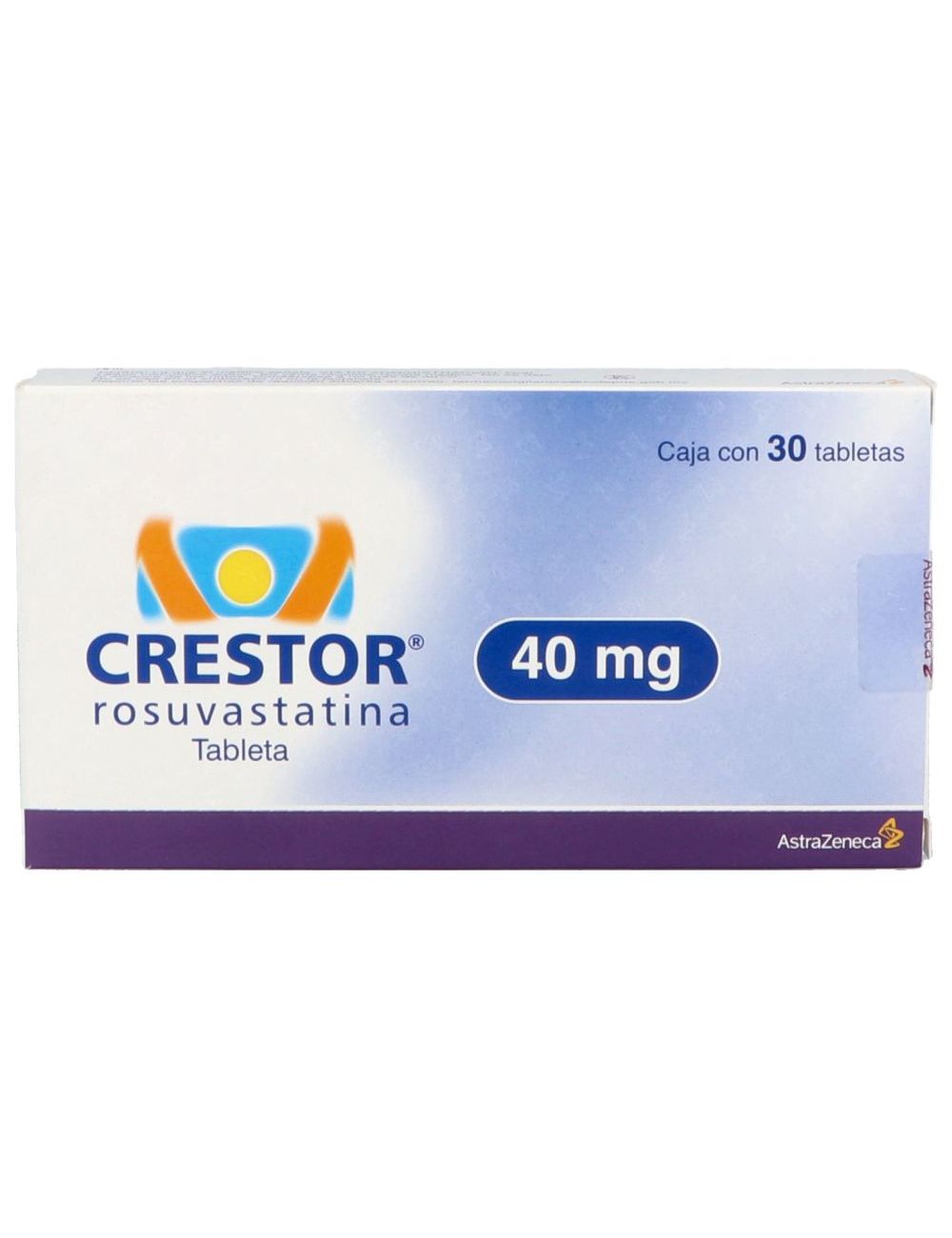 Crestor 40Mg Con 30 Tabletas (Rosuvastatina)