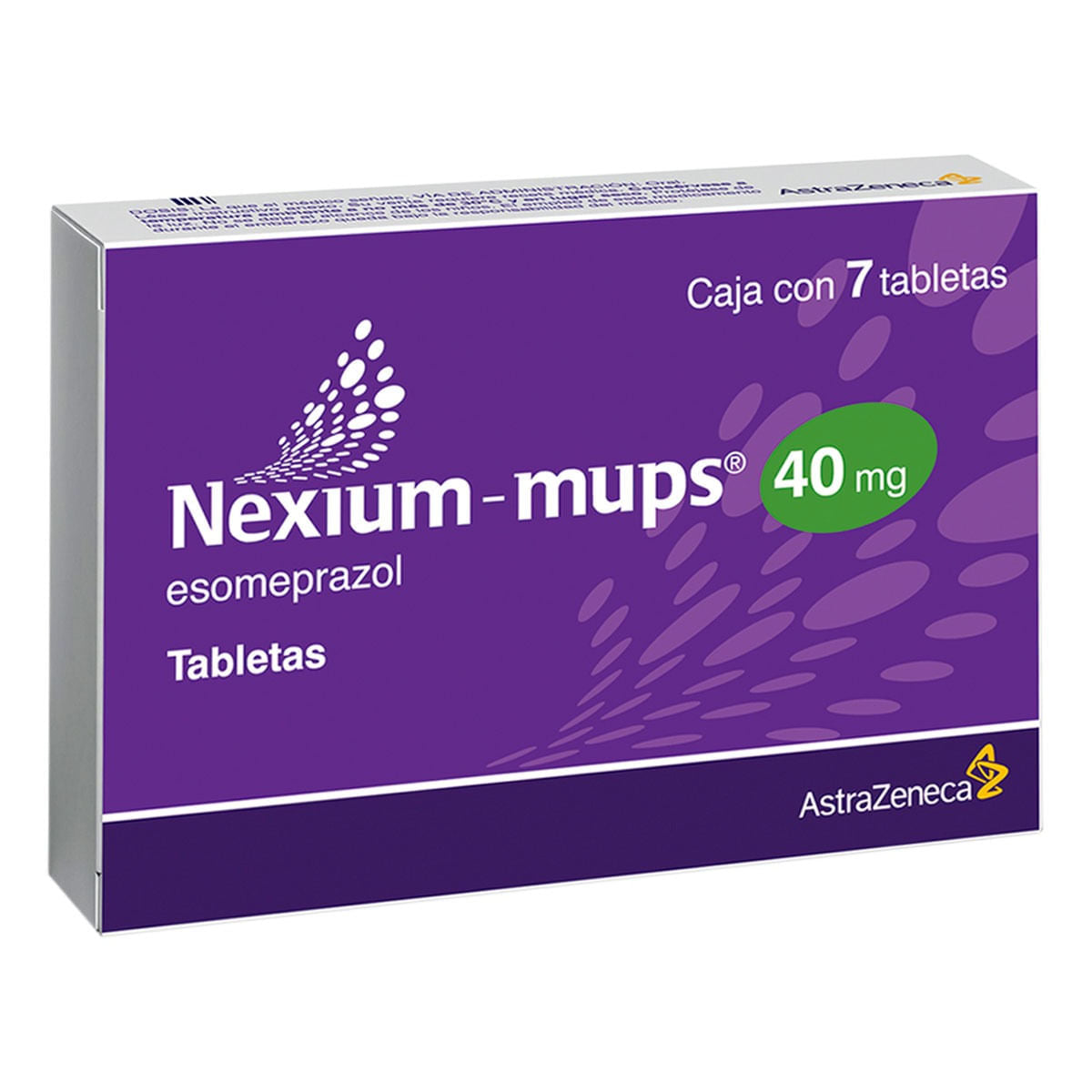 Nexium Mups 40Mg Con 7 Tabletas (Esomeprazol)