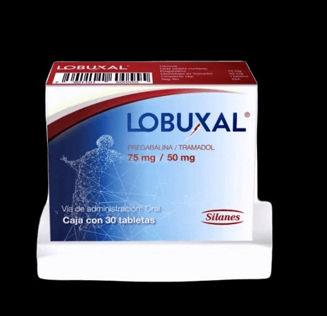 Lobuxal 75Mg/50Mg Con 30 Tabletas (Pregabalina/Tramadol)