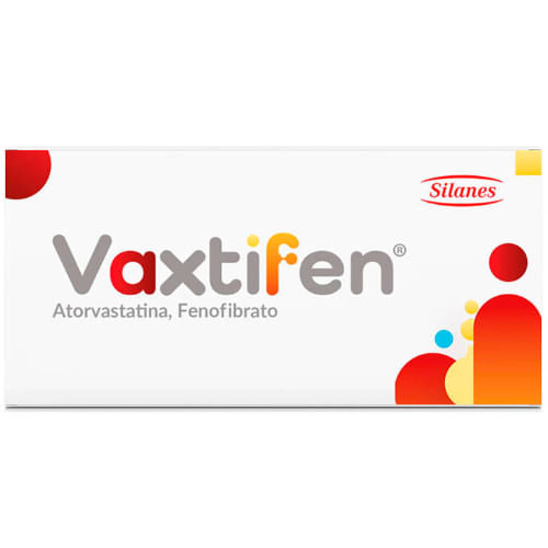 Vaxtifen 20Mg/160Mg Con 30 Tabletas (Atorvastatina/Fenofibrato)