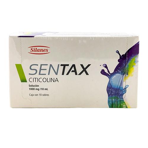 Sentax Sobres 1000Mg 10Ml Con 10 (Citicolina)