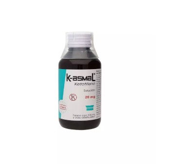 K- Asmal Solución 20Mg 120Ml (Ketotifeno)