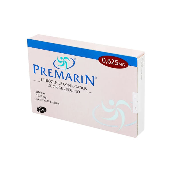 Premarin 0.625Mg Con 28 Tabletas (Estrogenos Conjugados)