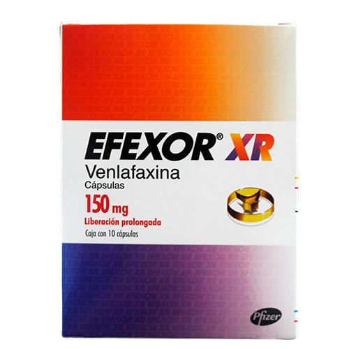 Efexor Xr 150Mg Con 10 Capsulas (Venlafaxina)