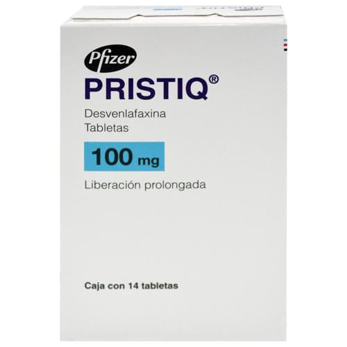 Pristiq 100Mg Con 14 Tabletas (Desvenlafaxina)