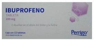 Ibuprofeno 200Mg Con 12 Perrigo Tabletas - WeCare Pharma