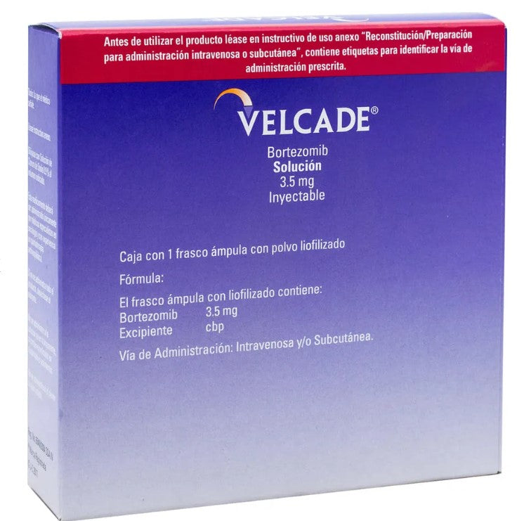 Velcade Frasco 3.5Mg Con 1 Ampulas (Bortezomib)