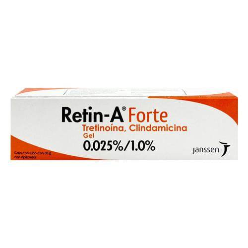 Retin A Forte Gel 0.025/1% 30G (Tretinoina/Clindamicina) - WeCare Pharma