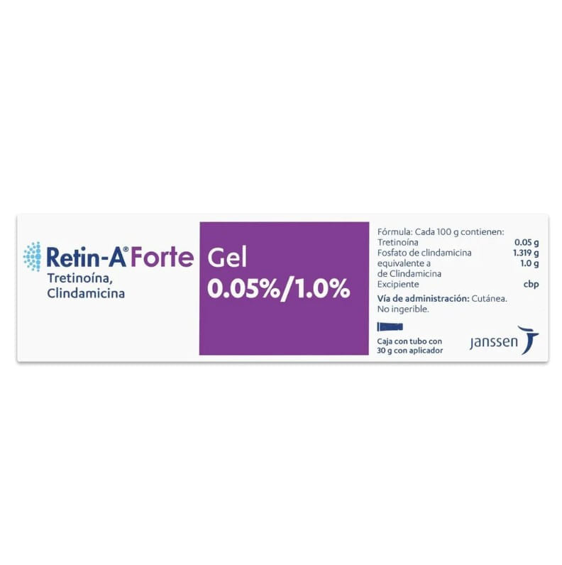 Retin A Forte Gel 0.05/1% 30G (Tretionina/Clindamicina)