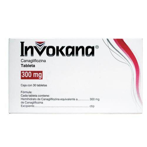 Invokana 300Mg Con 30 Tabletas (Canagliflozina) - WeCare Pharma