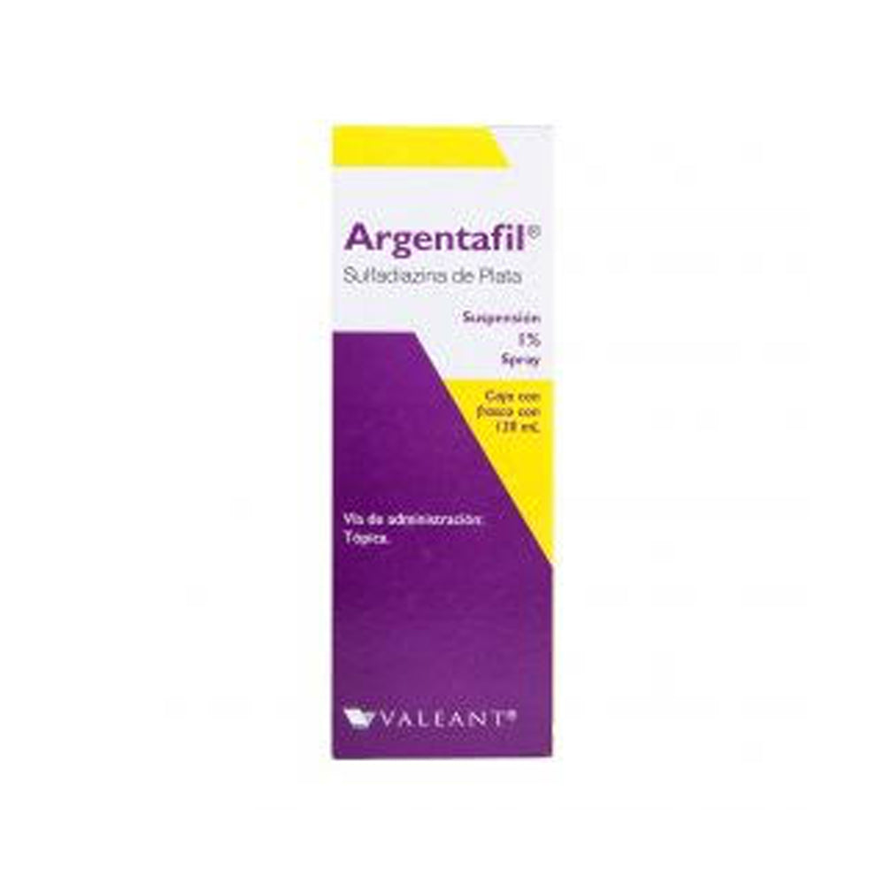 Argentafil Spray 1% 120Ml (Sulfadiazina De Plata)