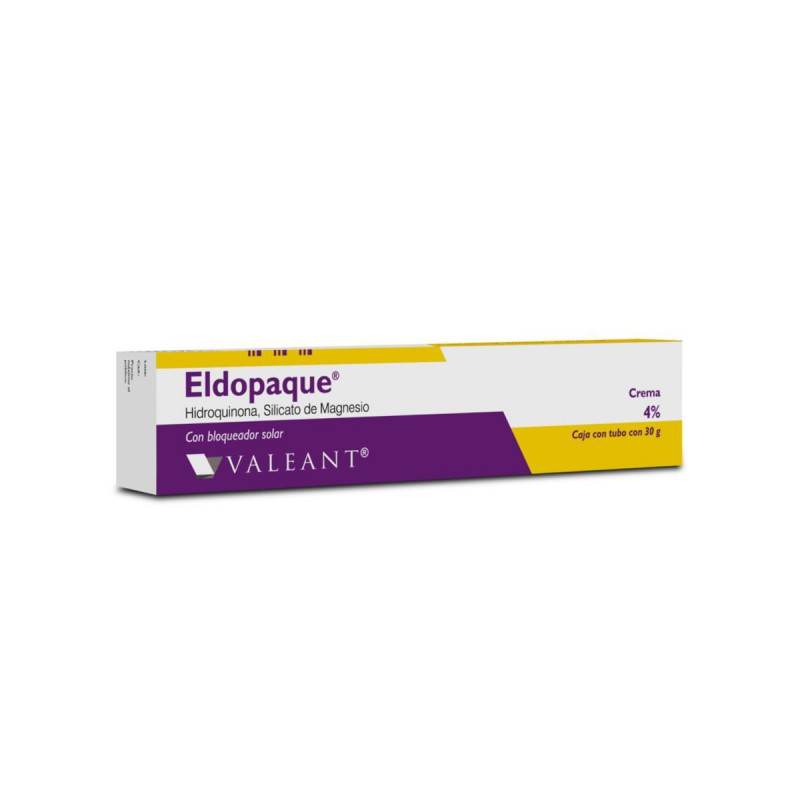 Eldopaque Crema 4% 30G (Hidroquinona/Silicato De Magnesio) - WeCare Pharma