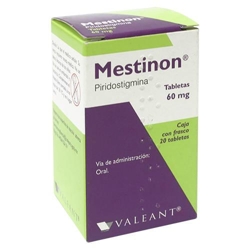 Mestinon 60Mg Con 20 Tabletas (Piridostigmina)