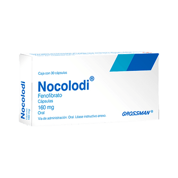 Nicolodi 160Mg Con 30 Capsulas (Fenofibrato) — WeCare Pharma