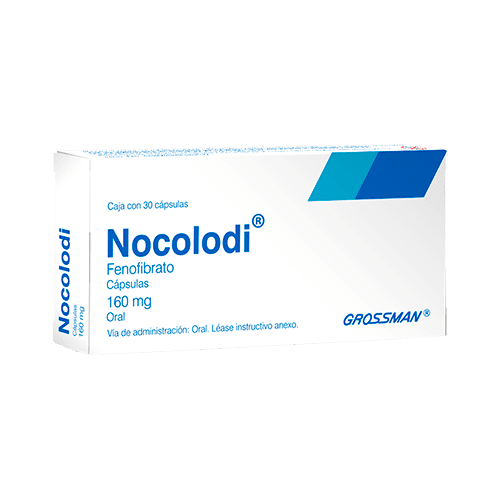 Nicolodi 160Mg Con 30 Capsulas (Fenofibrato) - WeCare Pharma