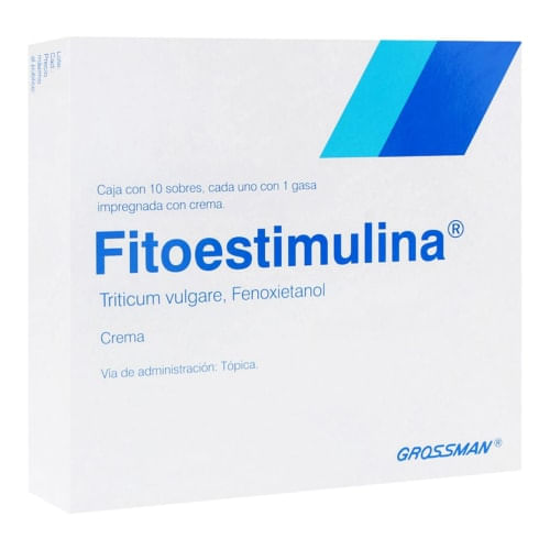 Fitoestimulina Crema Gasas 0.06G/0.04G Con 10 (Triticum Vulgare/Fenoxietanol)