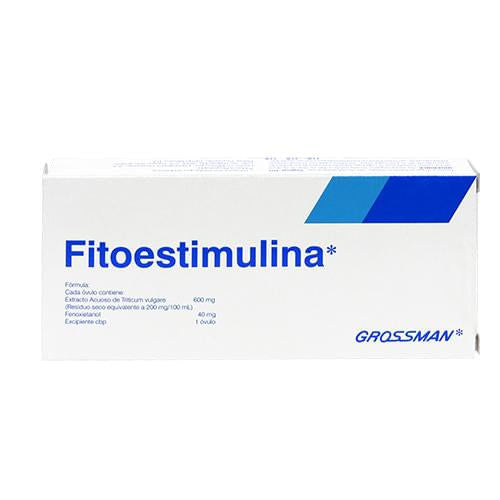 Fitoestimulina Ovulos 600Mg/40Mg Con 6 (Triticum Vulgare/Fenoxietanol)