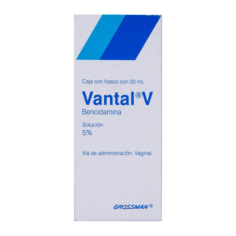 Vantal V Solución Vaginal 5% 50Ml (Bencidamina) - WeCare Pharma