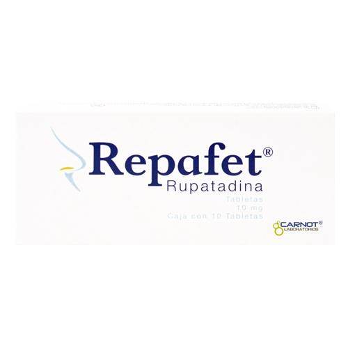 Repafet 10Mg Con 10 Tabletas (Rupatadina) - WeCare Pharma